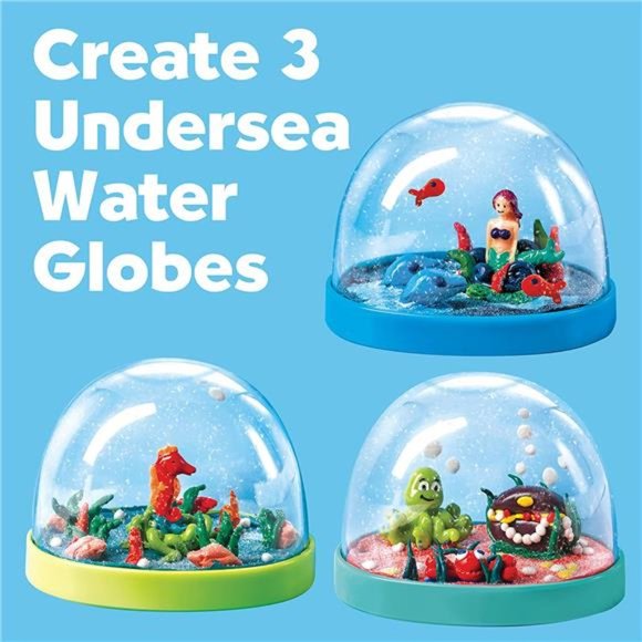 Creativity for Kids Make Your Own Water Globes - Under the Sea Snow Globes - Picture 7 of 12